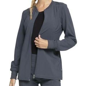 Cherokee Infinity Women's Zip Front Warm-Up Scrub Jacket